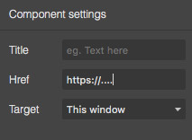 Default link component